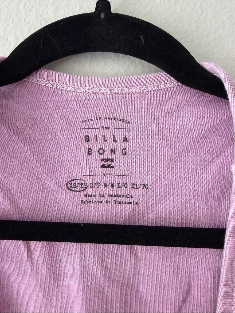 Billabong Purple Tank Sunny Days Always - Picture 5 of 6